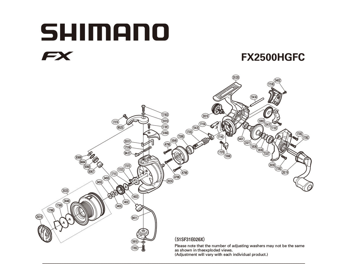 FX 2500HG FC – Shimano Canada Fish Shop