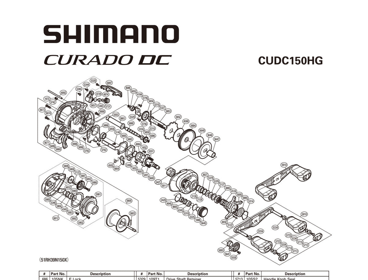 CURADO DC 150HG – Shimano Canada Fish Shop