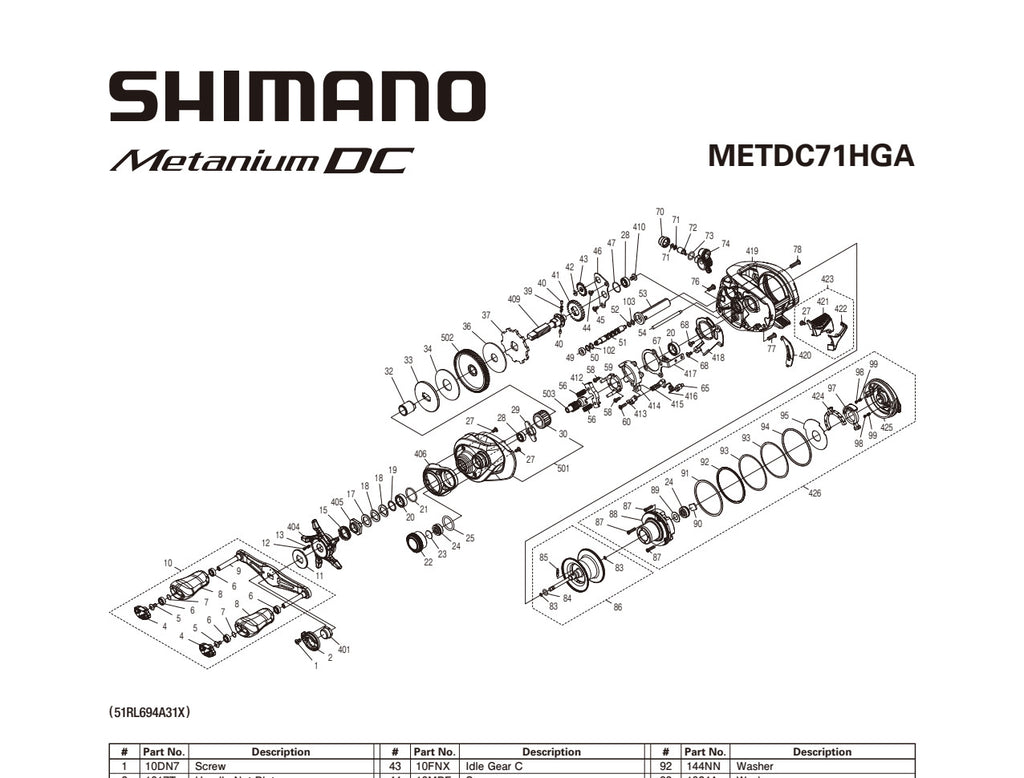 METANIUM DC 71HG A