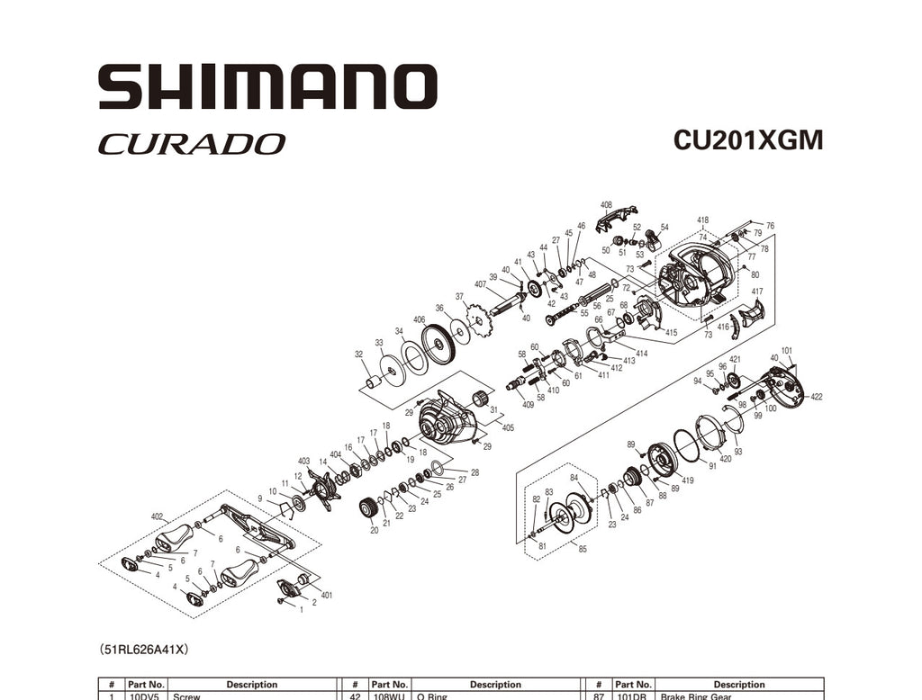 CURADO 201XG M