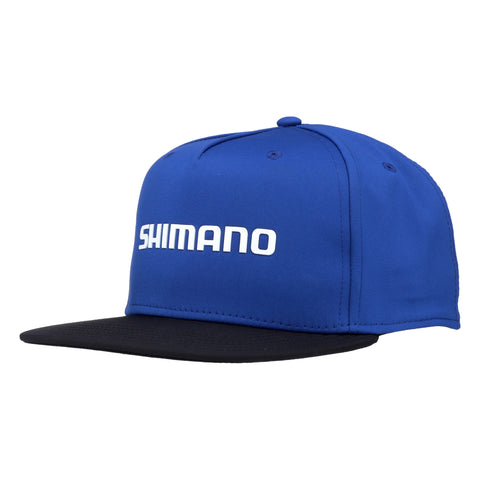 Fish City Hamilton – Shimano Cap Flat Peak Blue Rubberised Logo